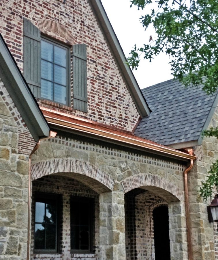 Copper Gutters